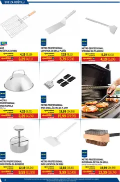 Katalog Sve za terasu Metro - Pregled kataloga iz trgovine Metro, vrijedi od 16.03.2026 | Stranica: 4 | Proizvodi: Roštilj, Četka, Lopatica