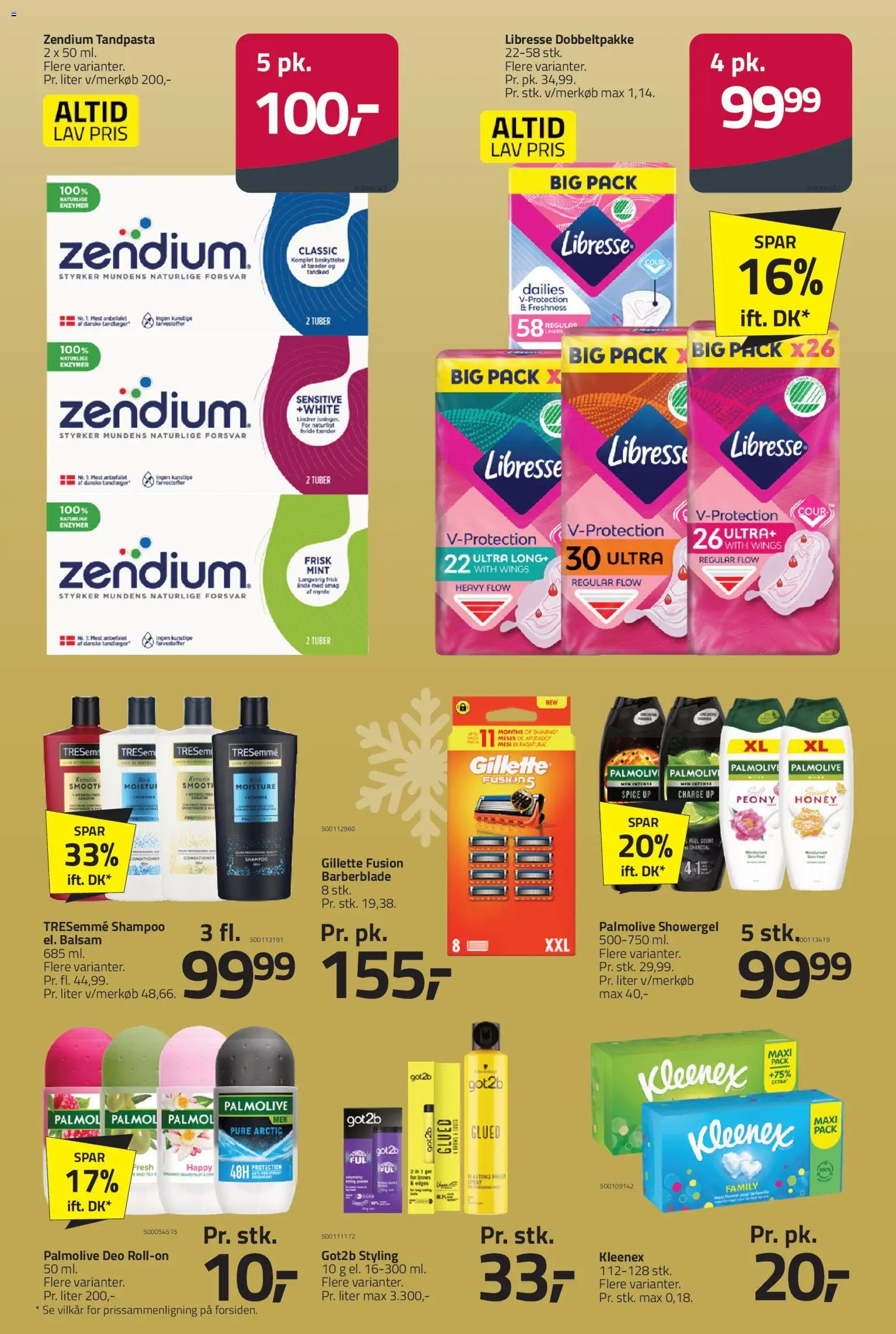 Fleggaard tilbudsavis – gyldig fra 05.11.2025 | Side: 43 | Produkter: Shampoo, Balsam, Tandpasta, Mynte
