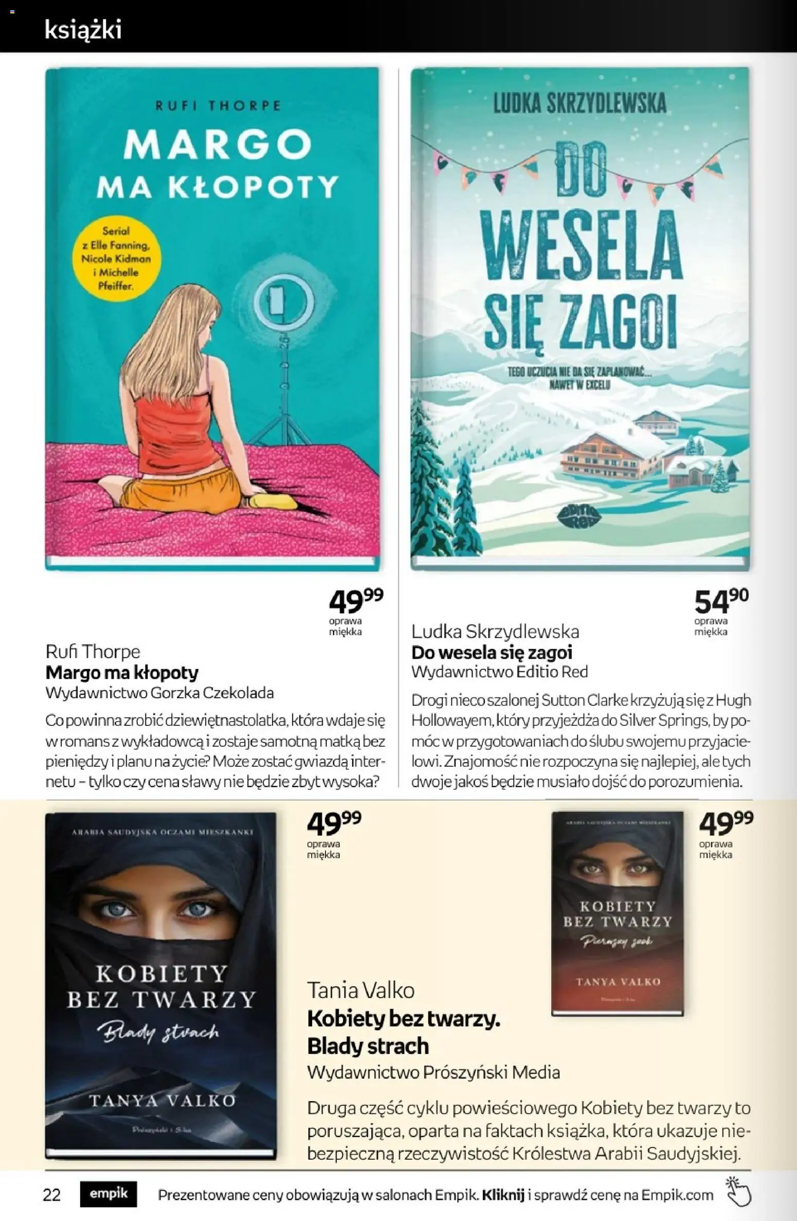 Empik promocje od 11.02.2026 | Strona: 22 | Produkty: Książki, Czekolada