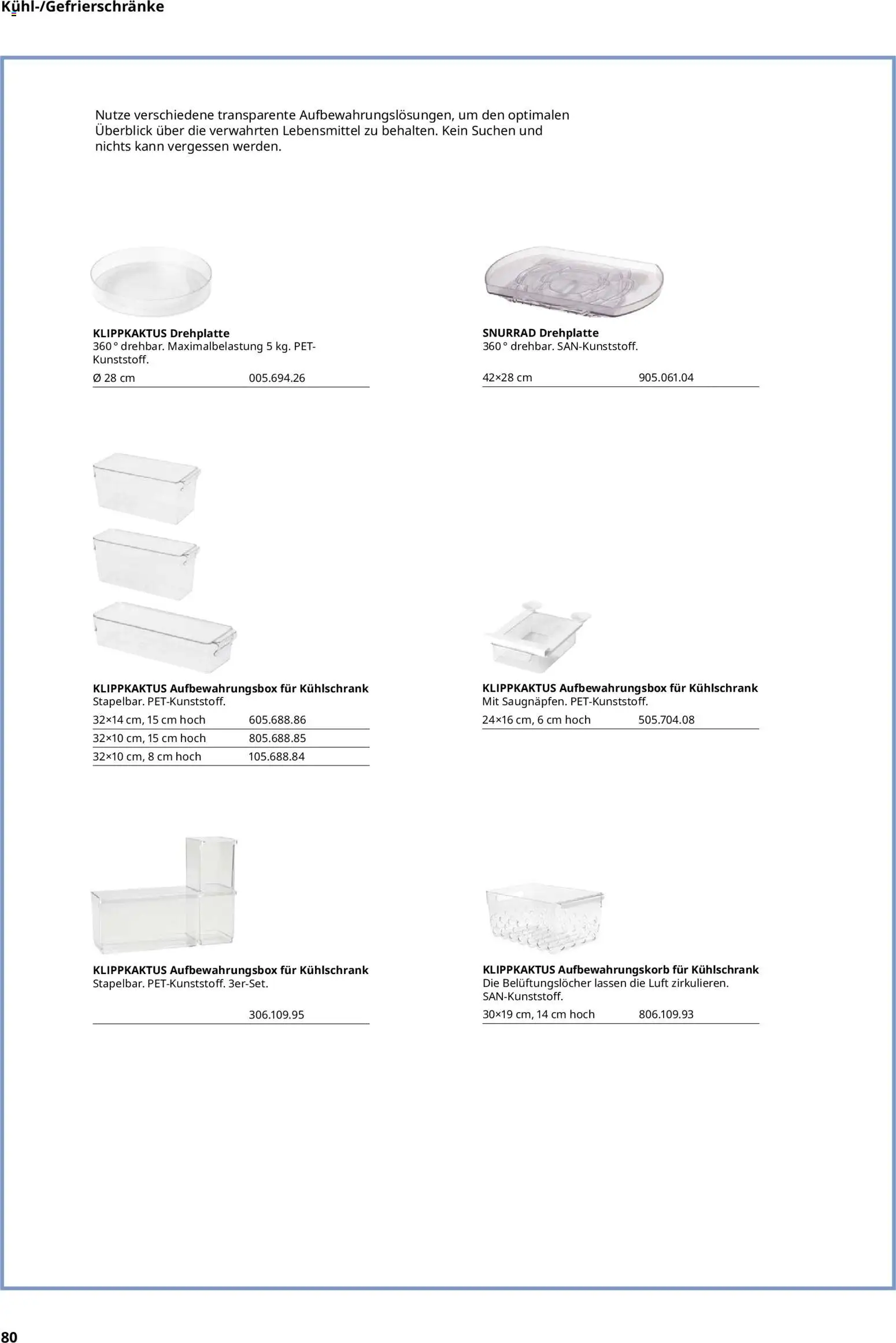 Ikea Elektrogeräte – gültig ab 02.01.2026 | Seite: 80 | Produkte: Kühlschrank