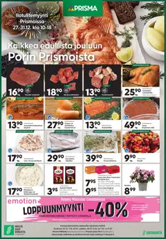 Prisma-mainoslehti voimassa 27.12.2025 alkaen