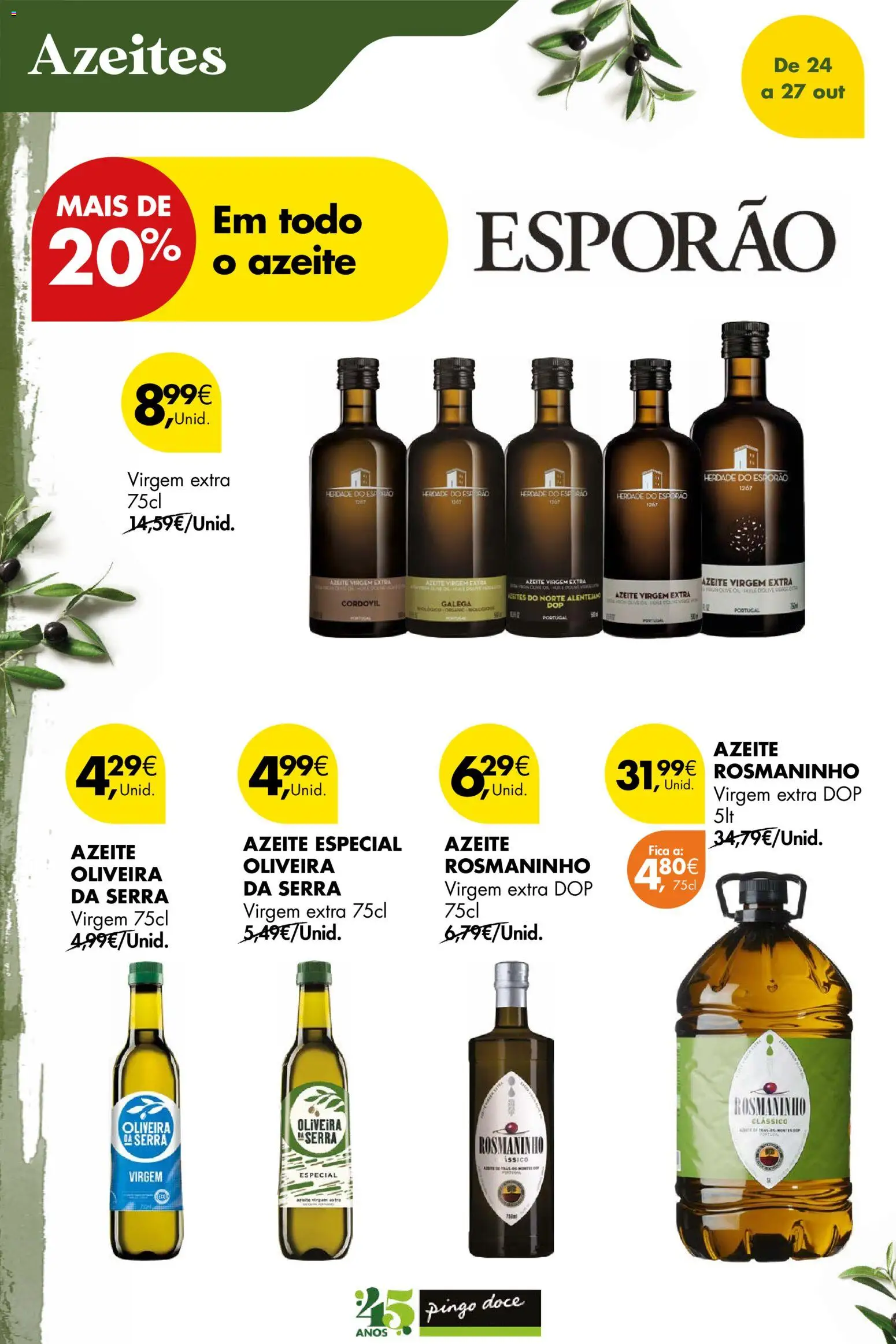Pingo Doce Poupe este Fim de Semana │ válido de 24.10.2025 | Página: 14 | Produtos: Azeite