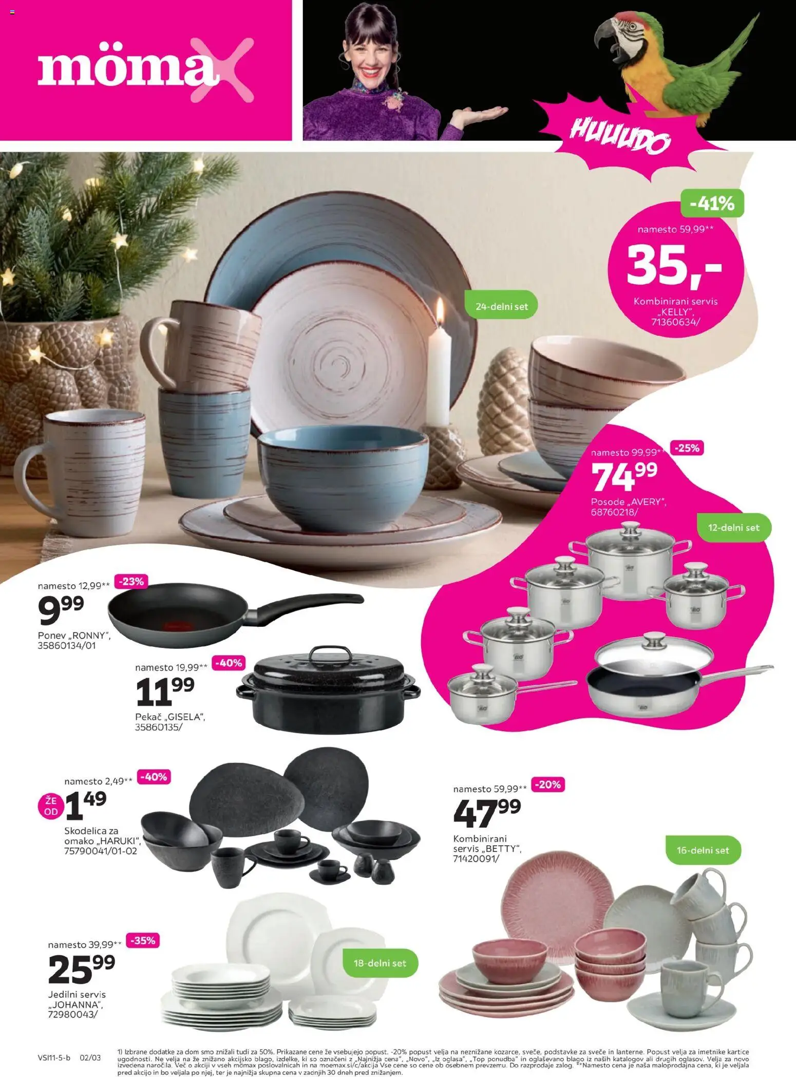 Novi Mömax katalog ponudbe – veljaven od 03.11.2025 | Stran: 2 | Izdelki: Skodelica, Svece