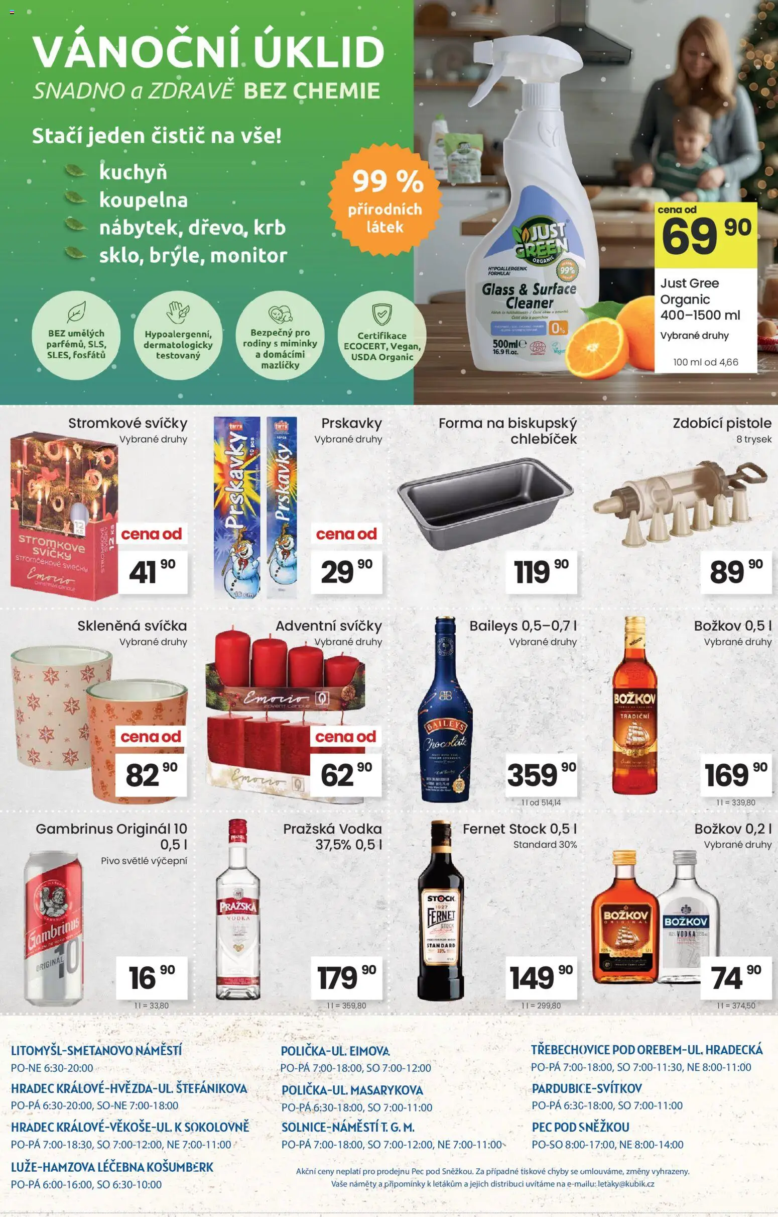 Kubík leták od 11.11.2025 | Strana: 4 | Produkty: Adventní svíčky, Pivo, Forma, Gambrinus