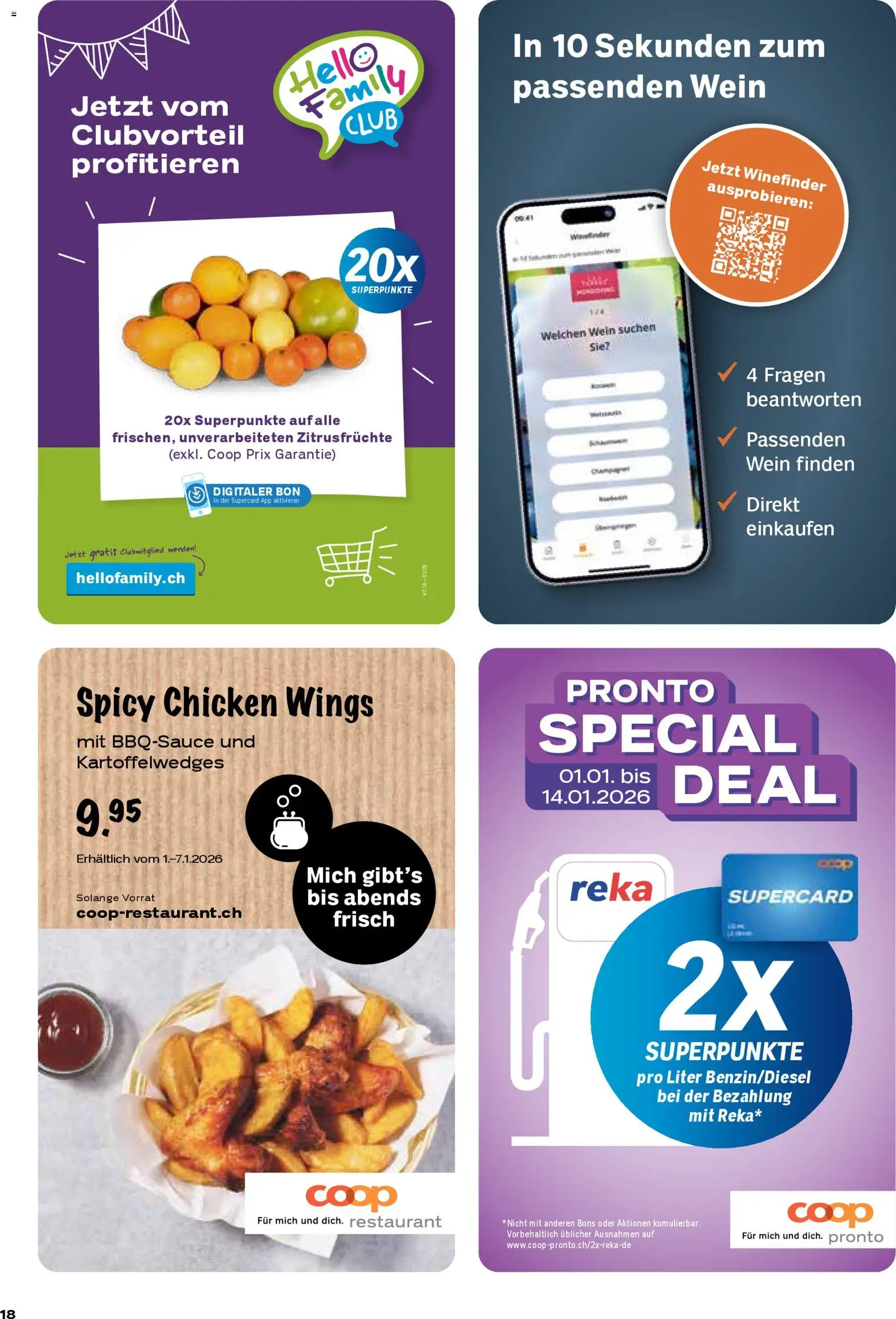 Coop Aktionen – gültig ab 29.12.2025 | Seite: 18 | Produkte: Wein