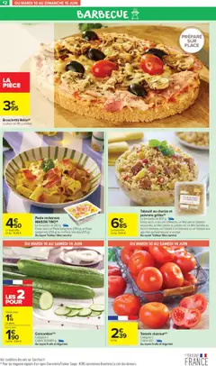  | Page: 14 | Produits: Salade, Chorizo, Pamplemousse, Barbecue