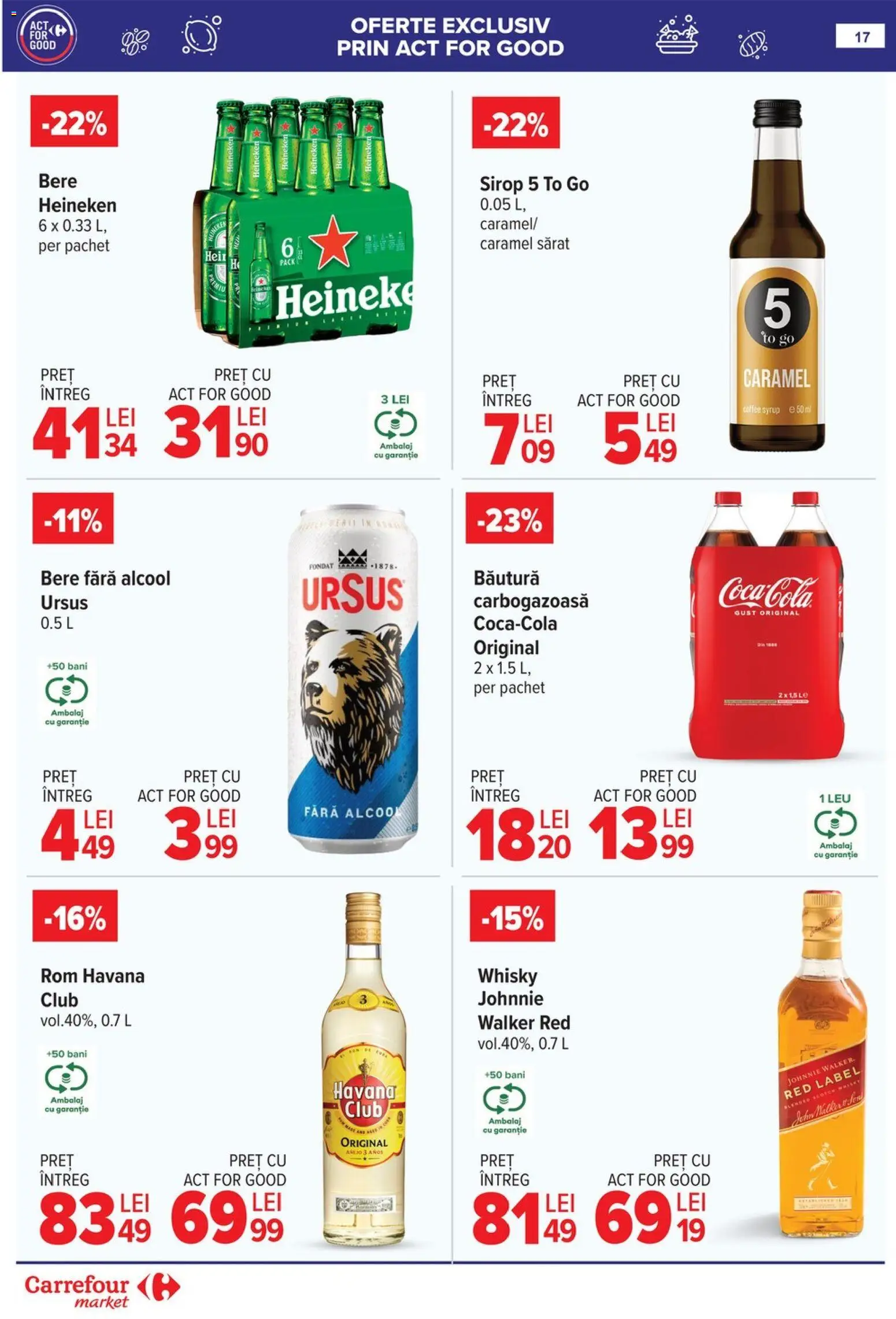 Noul catalog Carrefour – valabil de la 04.02.2026 | Pagină: 18 | Produse: Lichior, Vin, Aperol