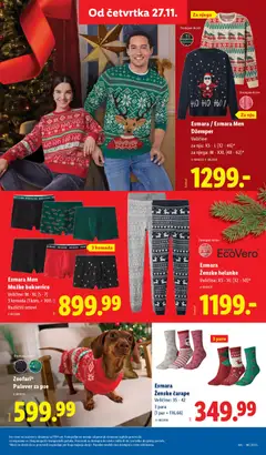Esmara Men Muške bokserice, Veličine: M - XL (5-7), 3 komada (1 kom. = 300.-), Različiti setovi - pregled Lidl kataloga - važi od 27.11.2025 | Strana: 61 | Proizvode: Džemper, Čarape, Helanke, Bokserice