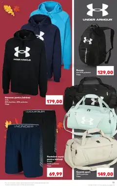 Noul catalog Kaufland – valabil de la 17.09.2025 | Pagină: 15 | Produse: Geantă, Pantaloni, Pantaloni scurți, Rucsac