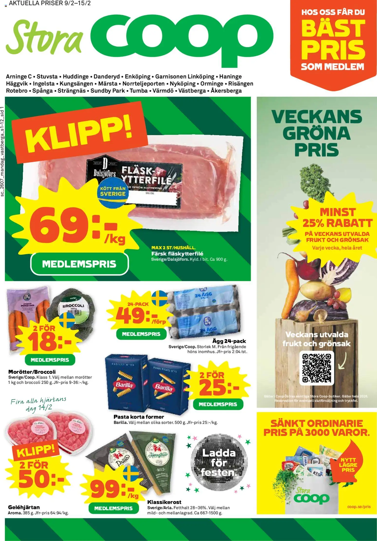 Coop Forum reklamblad aktuell från 09.02.2026 | Sida: 1