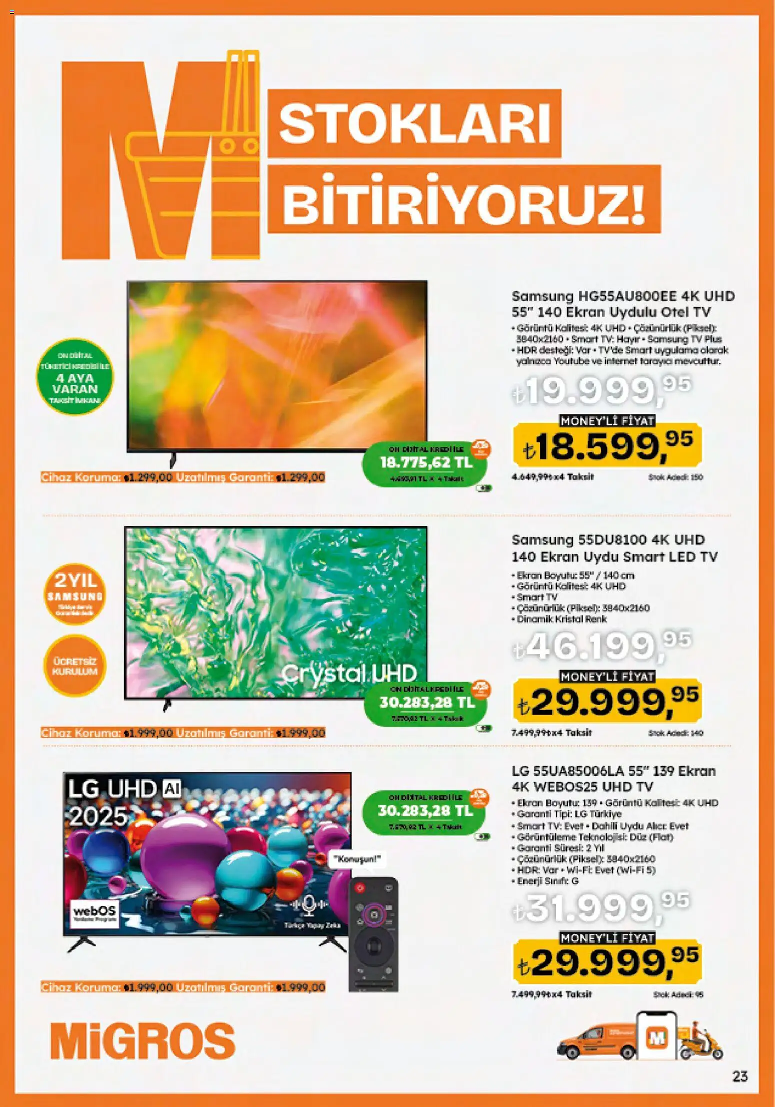 Migros Black Friday - 20.11.2025 tarihinden itibaren geçerlidir | Sayfa: 111 | Ürünler: TV, Uydu