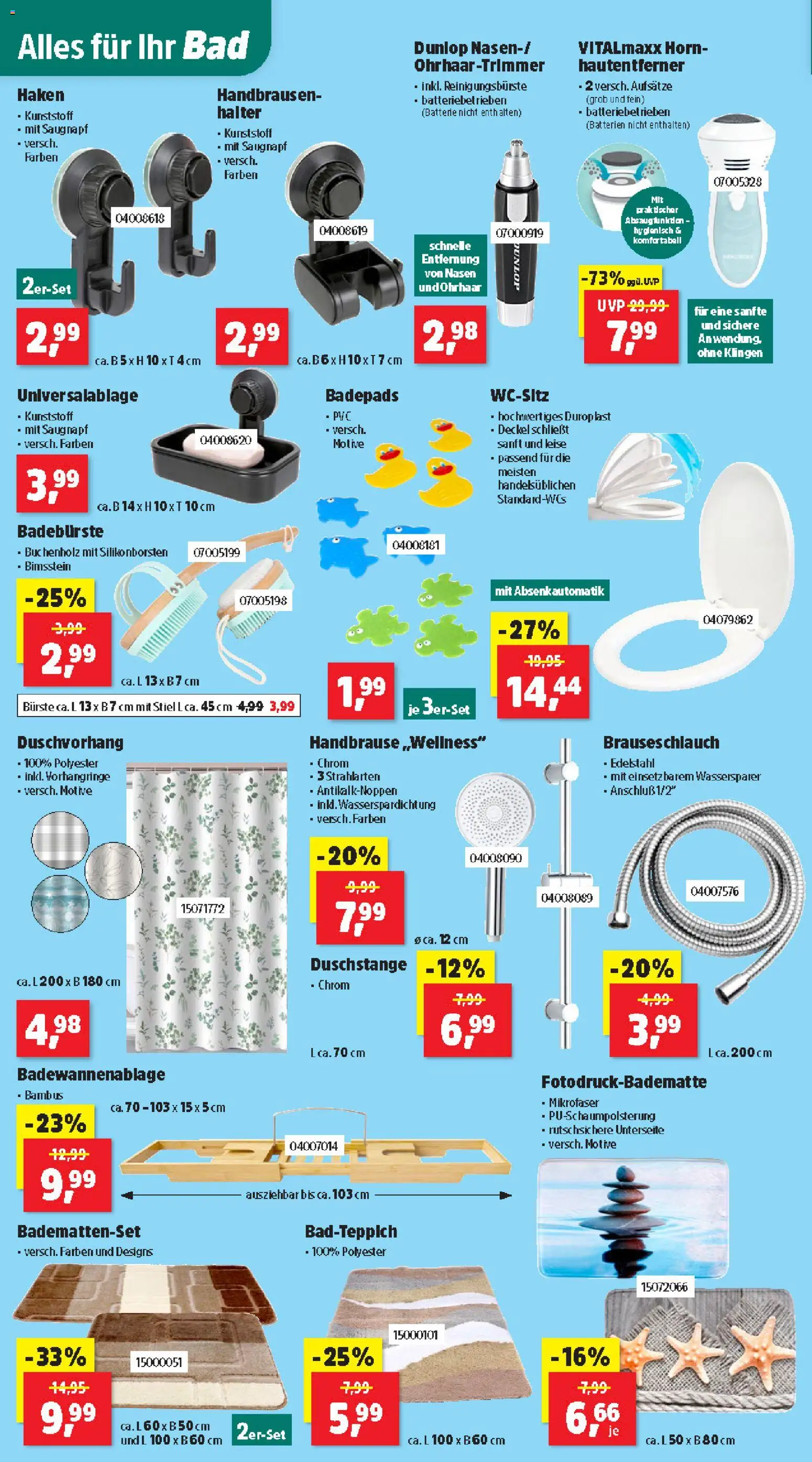 Thomas Philipps Flugblatt gültig ab 03.11.2025 | Seite: 18 | Produkte: Batterie, Bad, Bürste