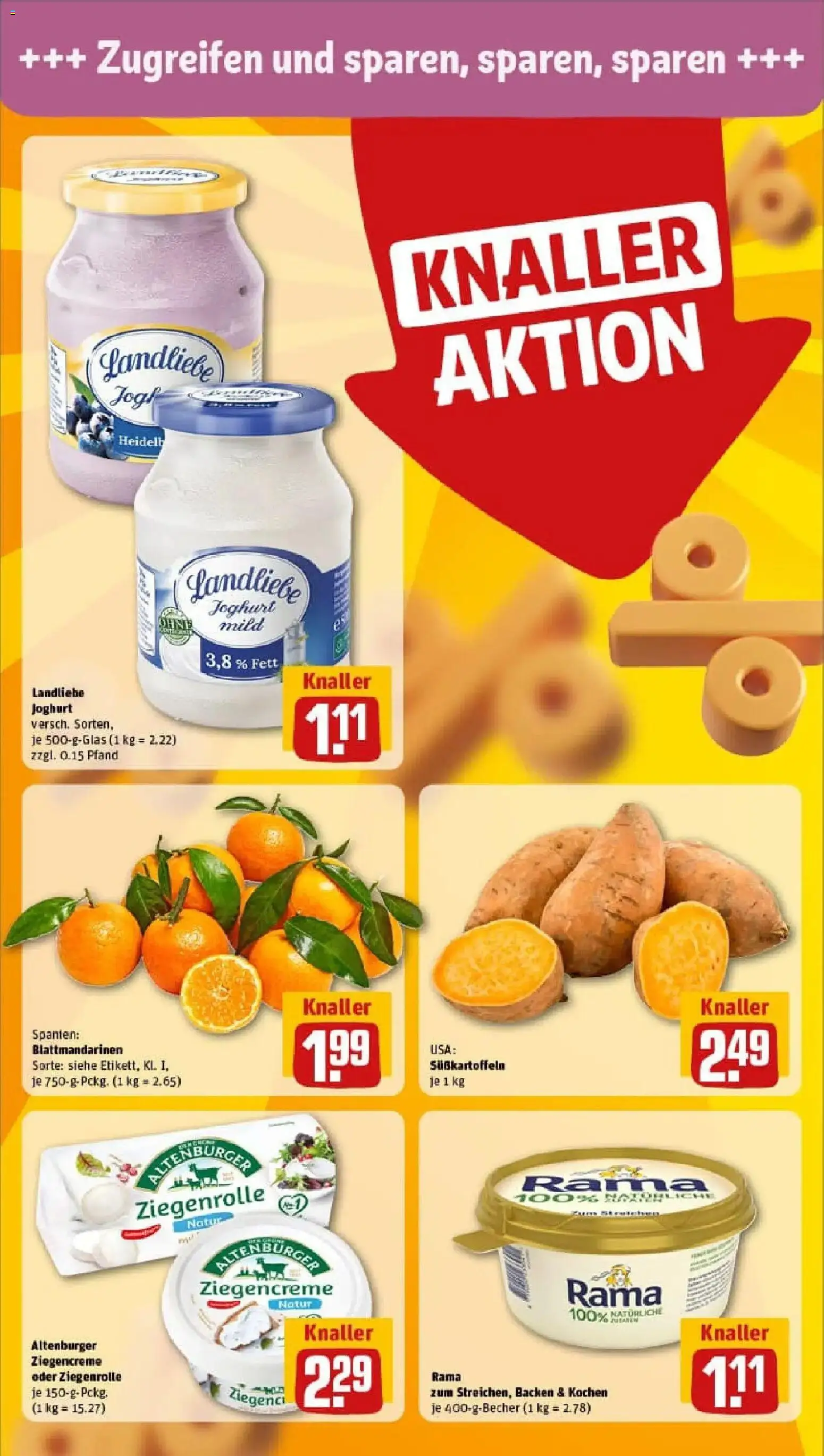 Rewe prospekt Neustadt	 – gültig ab 18.01.2026 | Seite: 6 | Produkte: Margarine, Rama, Joghurt, Landliebe joghurt