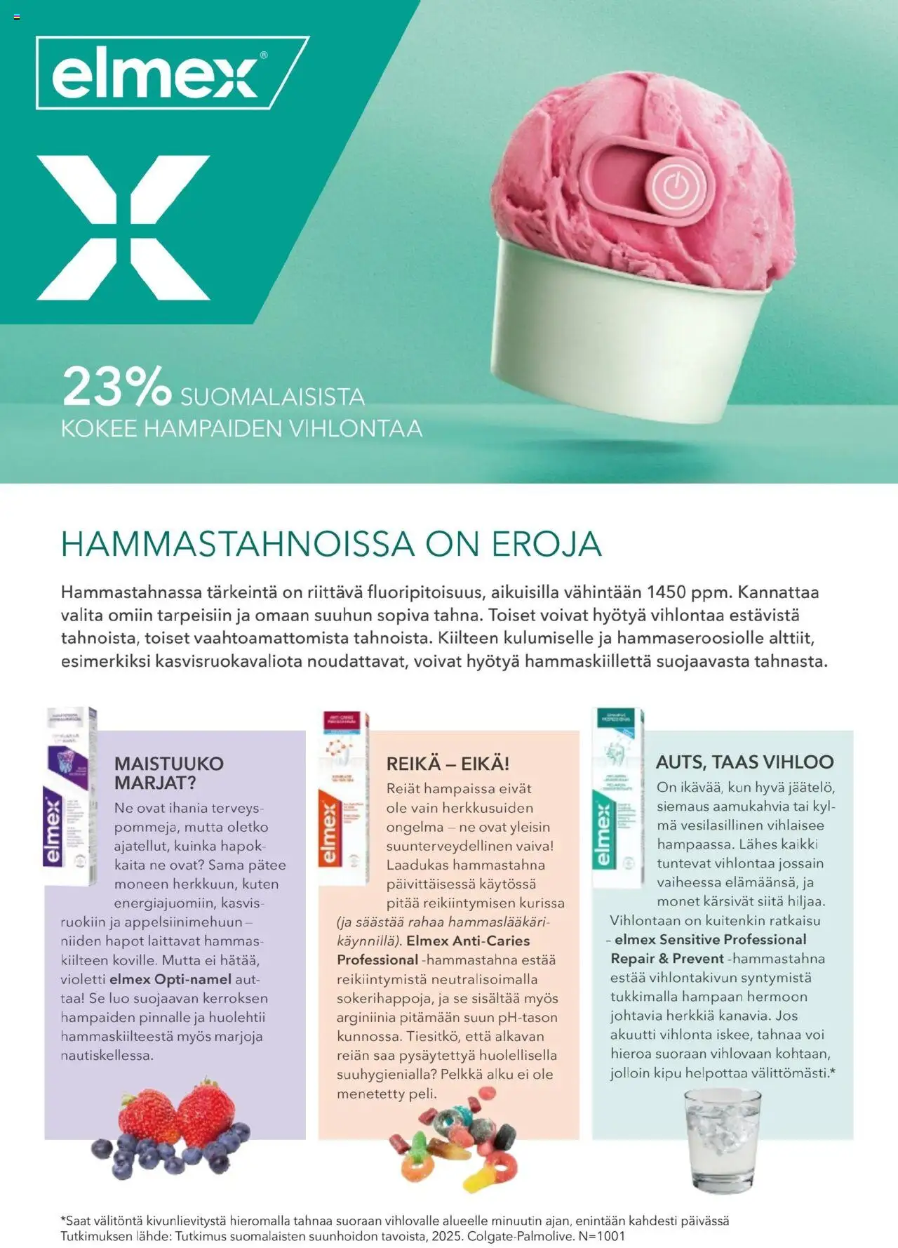 K-Market - Pirkka colgateliite – voimassa 01.10.2025 alkaen | Sivu: 6 | Tuotteet: Hammastahna, Voi
