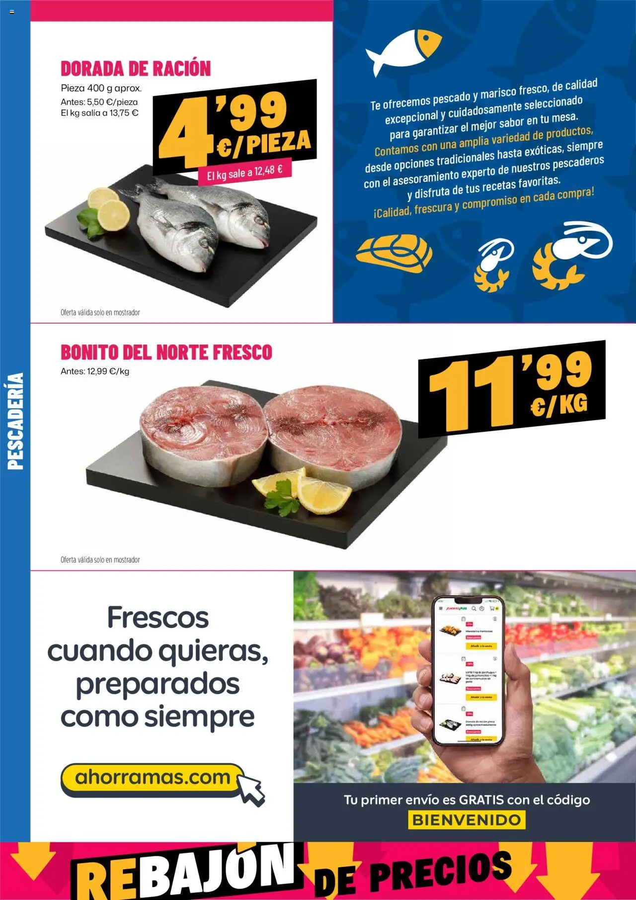 AhorraMas folleto │ válido desde el 07.08.2025 | Página: 2 | Productos: Pescado, Té