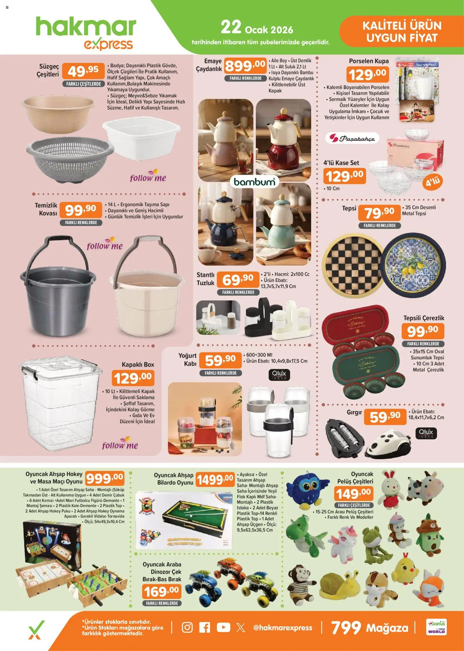 Hakmar Express Perşembe Aktüel Ürünler - 22.01.2026 tarihinden itibaren geçerlidir | Sayfa: 1 | Ürünler: Masa, Kaşe, Çaydanlık, Demlik