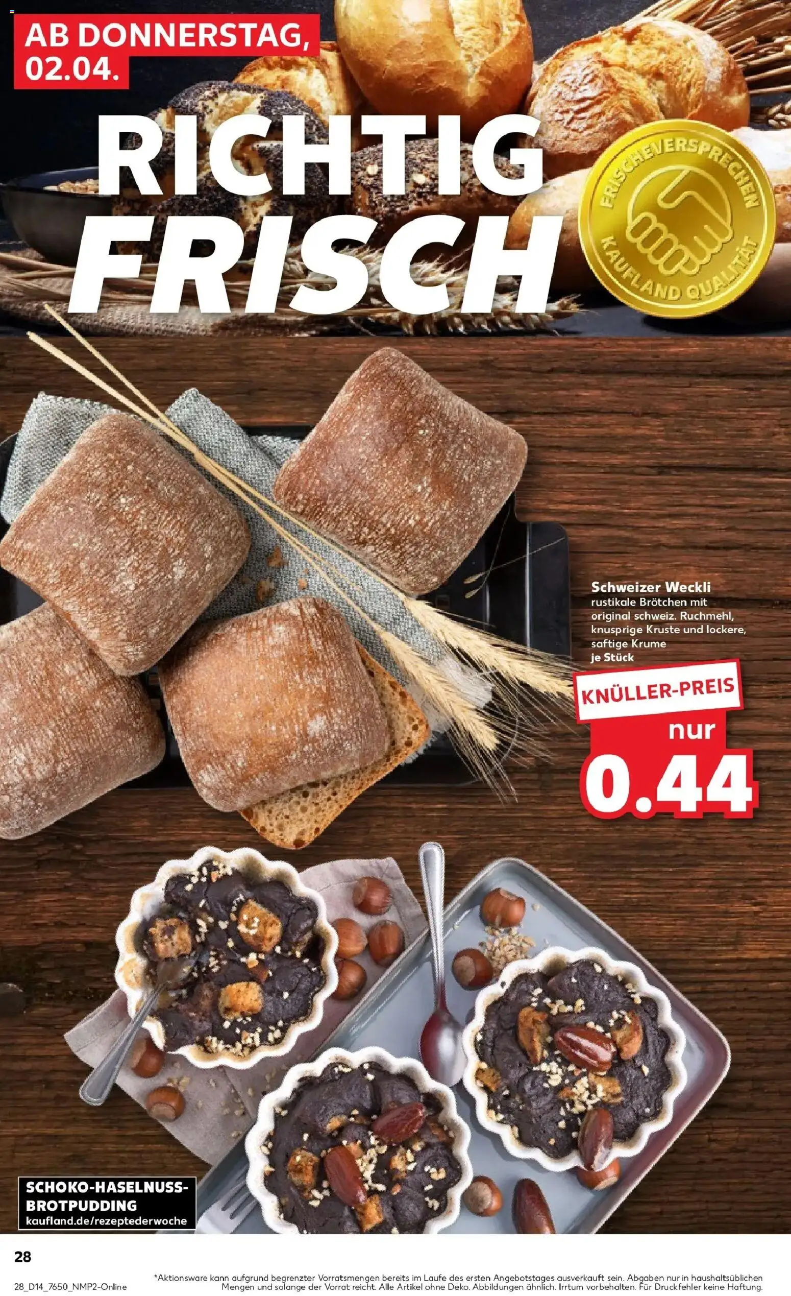 Kaufland Prospekt Stuttgart	 – gültig ab 30.03.2026 | Seite: 40 | Produkte: Pudding