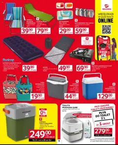 Selgros cash&carry Gazetka - Oferta przemysłowa od 31.07.2025 | Strona: 8 | Produkty: Lodówka, Materac, Koc, Krzesło