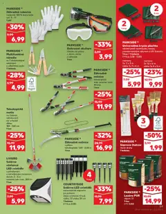Nové Kaufland akcie – leták je platný od 18.09.2025 | Strana: 59 | Produkty: Plachta, Svietidlá, Led svietidla, Náradie