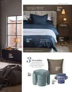 Mio - erbjudanden - Förhandsvisning av reklamblad från butik Mio aktuell från 01.09.2025 | Sida: 35 | Produkter: Pall, Påslakanset, Vägglampa