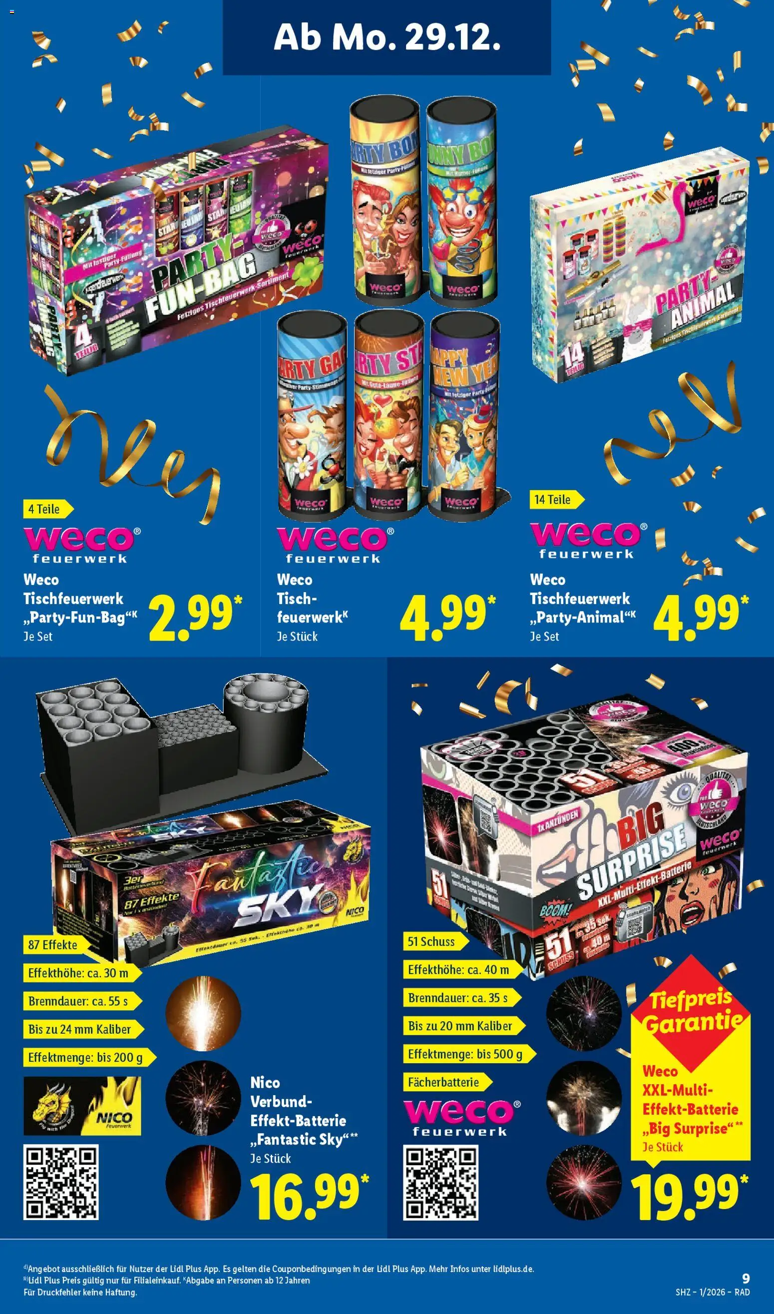 Lidl Prospekt Bernsdorf – gültig ab 29.12.2025 | Seite: 9 | Produkte: Tisch