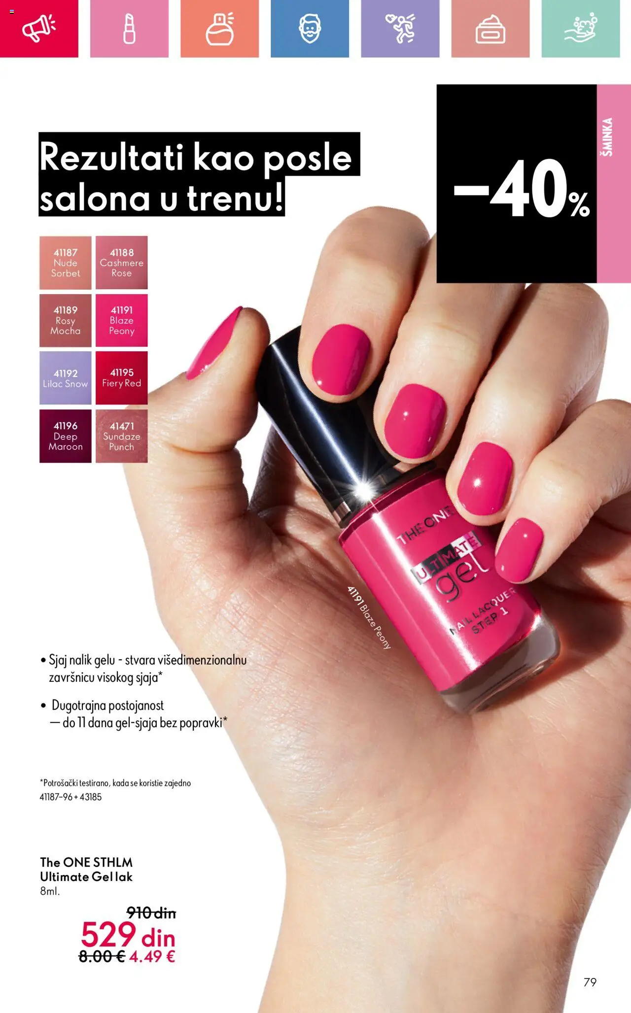 Oriflame katalog - važi od 22.06.2025 | Strana: 79 | Proizvode: Šminka