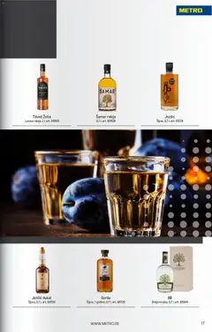 Metro katalog Horeca - pregled Metro kataloga - važi od 01.04.2026 | Strana: 17 | Proizvode: Rakija