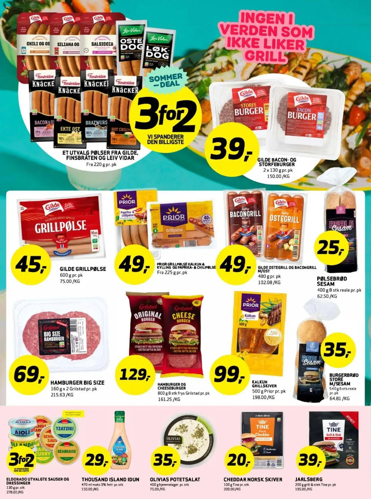  | Side: 3 | Produkter: Ost, Pølser, Skyr, Saus