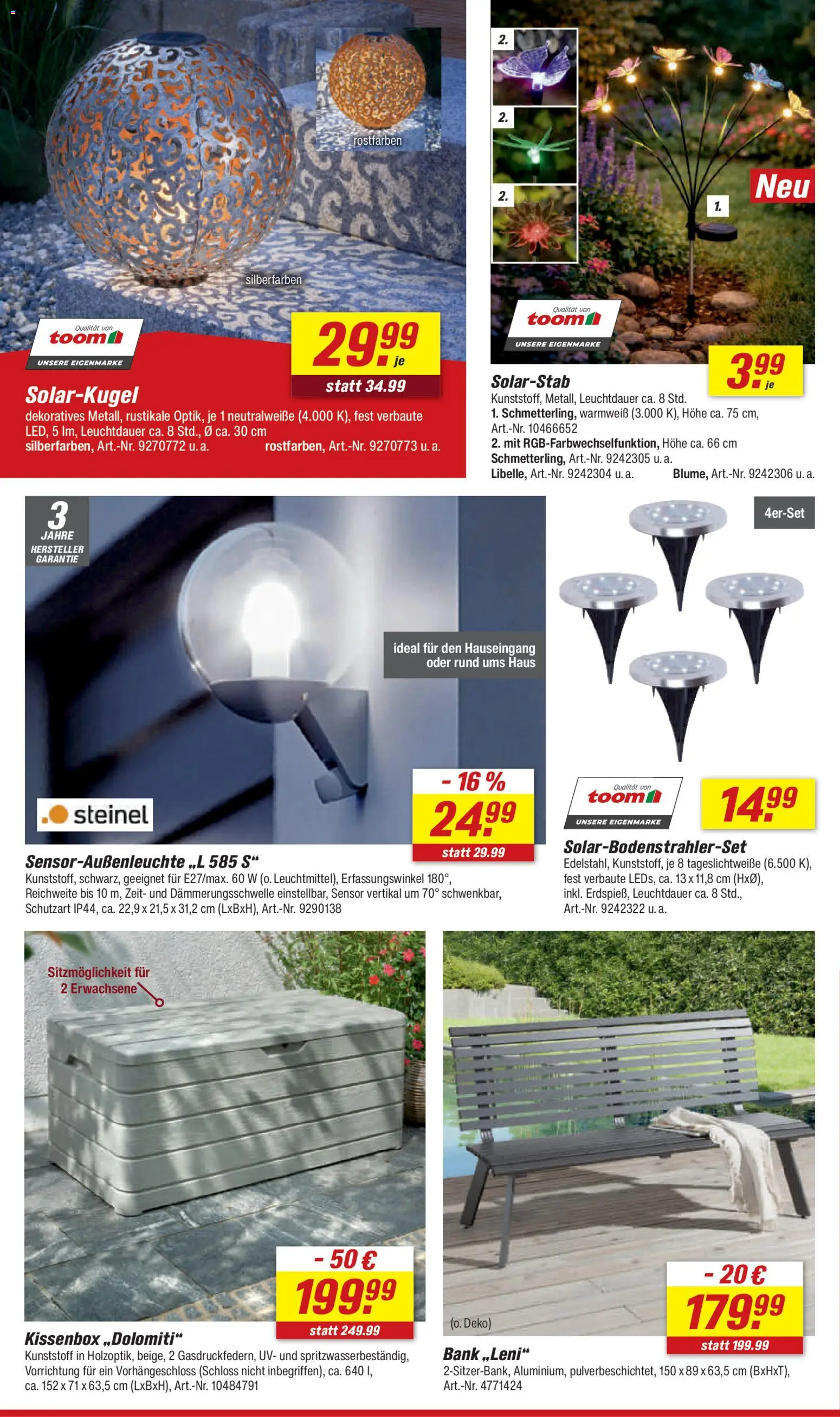 Toom Baumarkt Prospekt 	 – gültig ab 21.03.2026 | Seite: 12