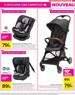Carrefour - Prévisualisation de Carrefour catalogue les nouveautés d'octobre valide à partir de 06.10.2025 | Page: 9 | Produits: Ceinture, Rehausseur, Bagage, Siège auto
