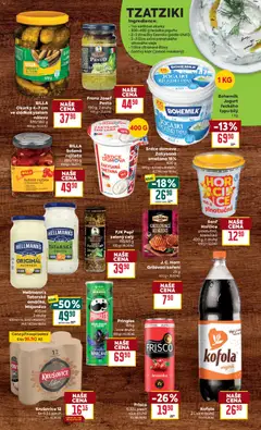 Náhled letáku Billa Velký leták od 15.04.2026 | Strana: 13 | Produkty: Rajčata, Smetana, Okurky, Majonéza