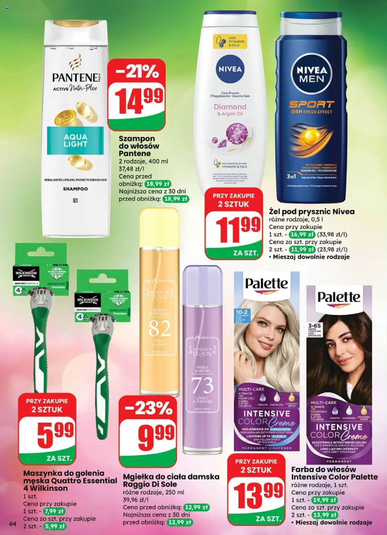 Dino Gazetka od 15.10.2025 | Strona: 64 | Produkty: Prysznic, Szampon, Body, Żel pod prysznic