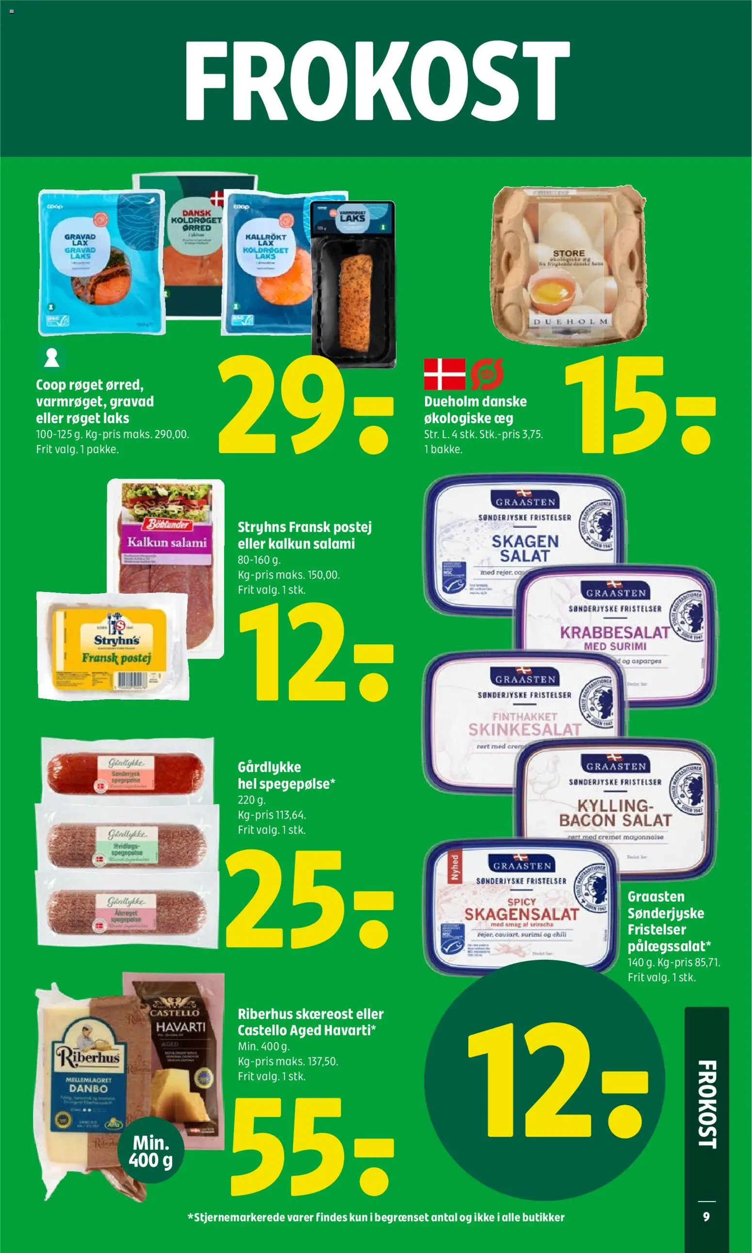 Coop 365 tilbudsavis – gyldig fra 12.03.2026 | Side: 11 | Produkter: Salat, Spegepølse, Bacon, Skinkesalat