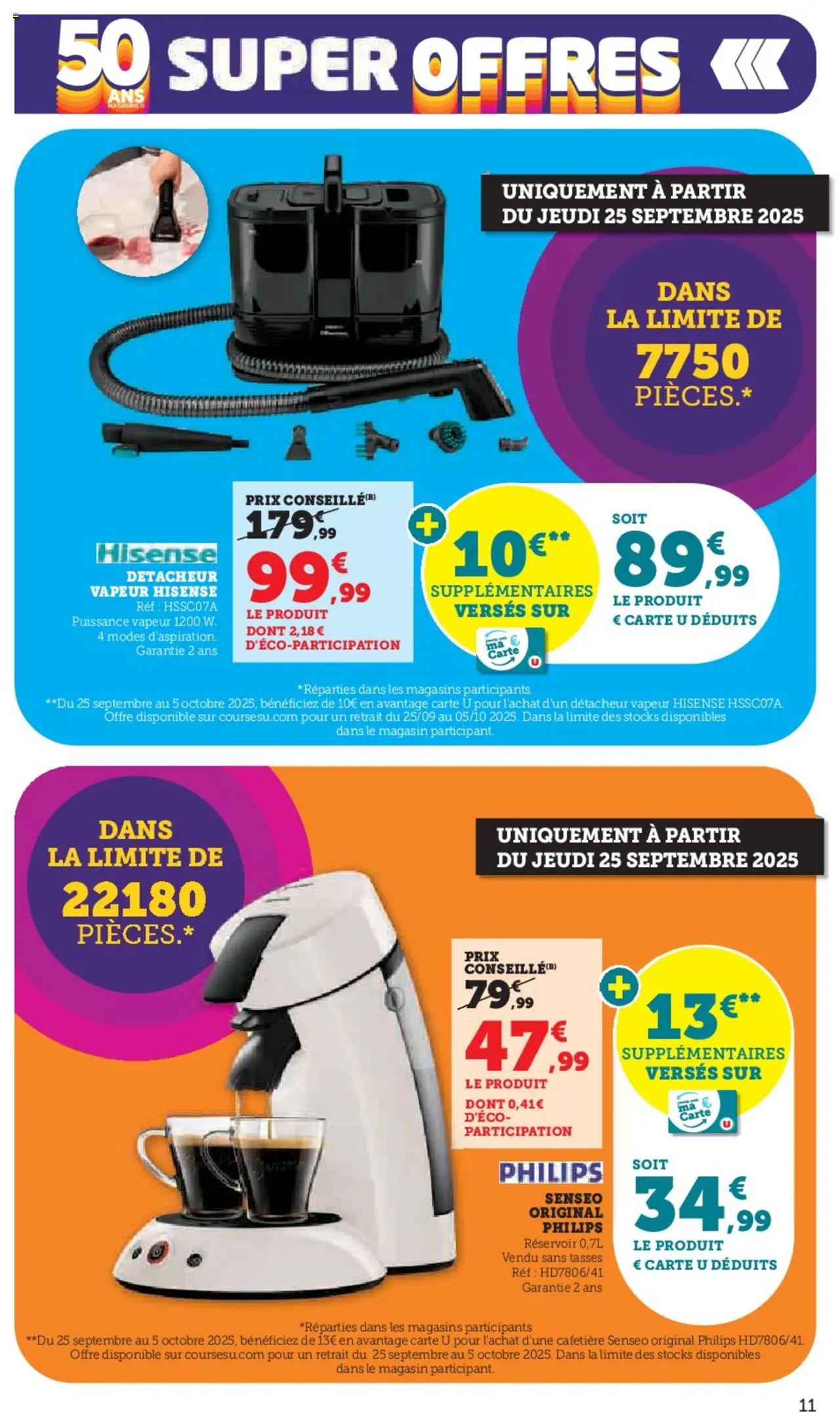  | Page: 11 | Produits: Cafetière, Senseo, Cafetière senseo, Tasses