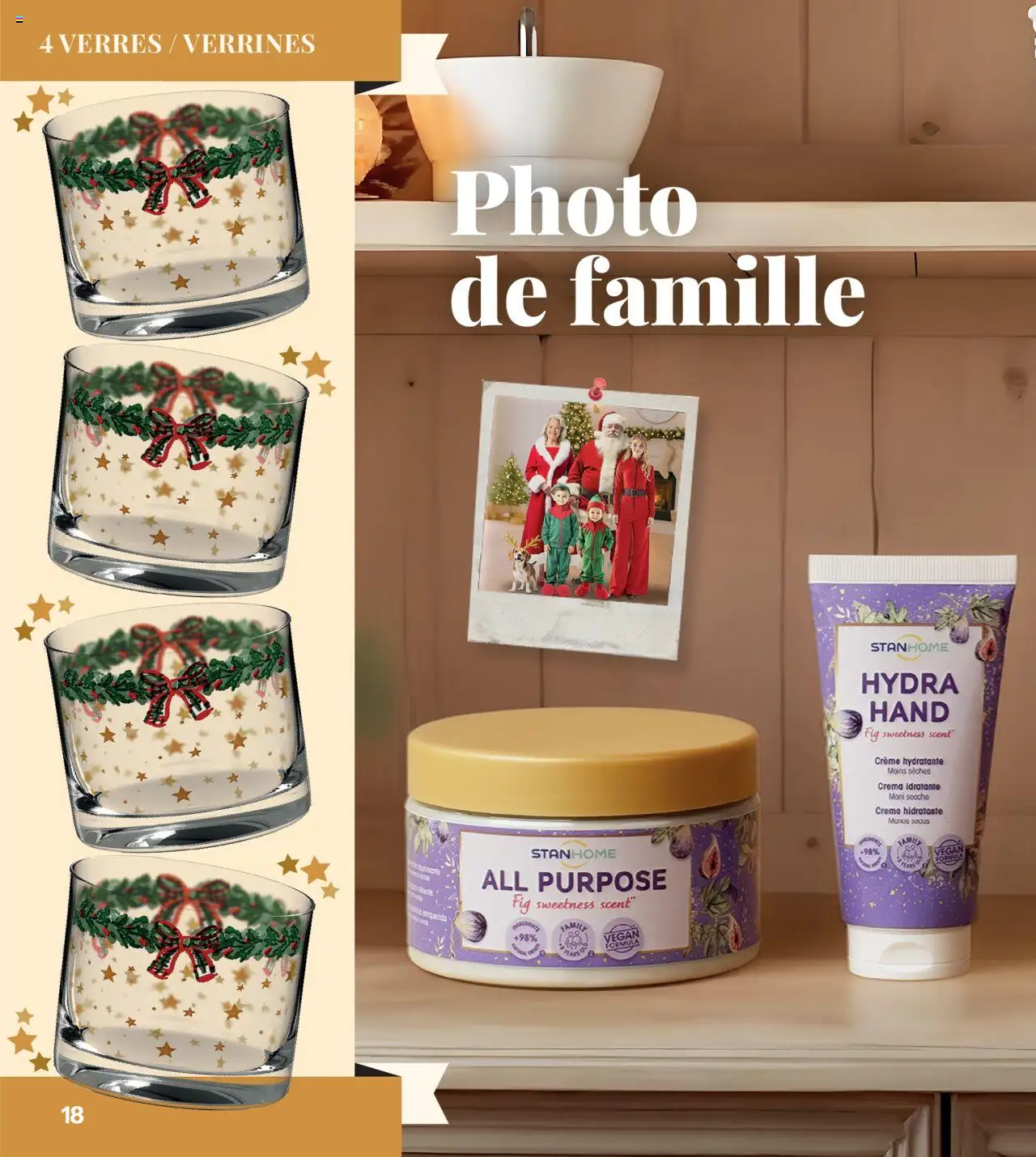 {H1} | Page: 18 | Produits: Crème hydratante, Verrines, Crème