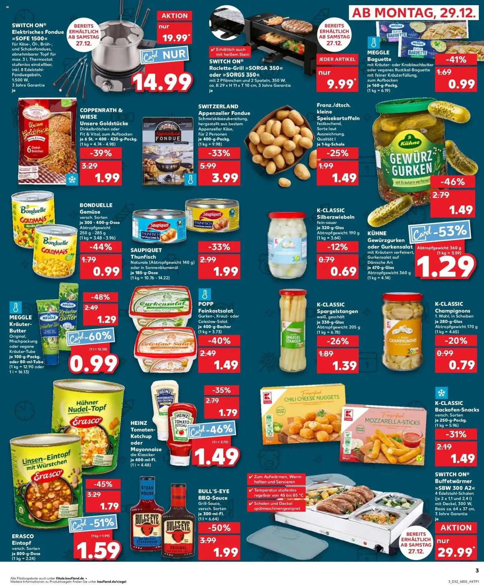 Kaufland prospekt Cham	 – gültig ab 28.12.2025 | Seite: 3 | Produkte: Grill, Baguette, Tomaten, Kraut