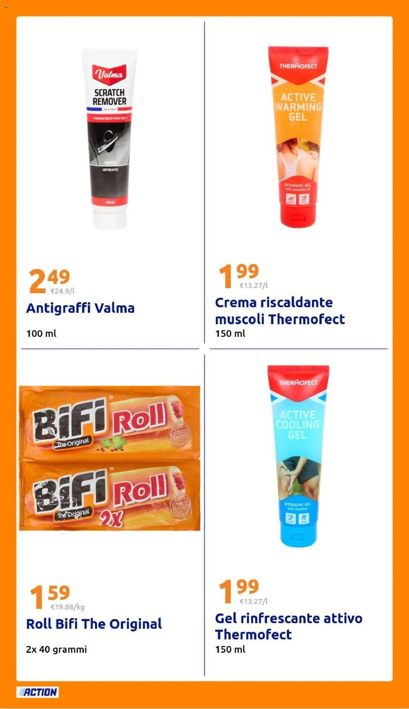 Volantino Action del 25.03.2026 | Pagina: 20 | Prodotti: Crema, The