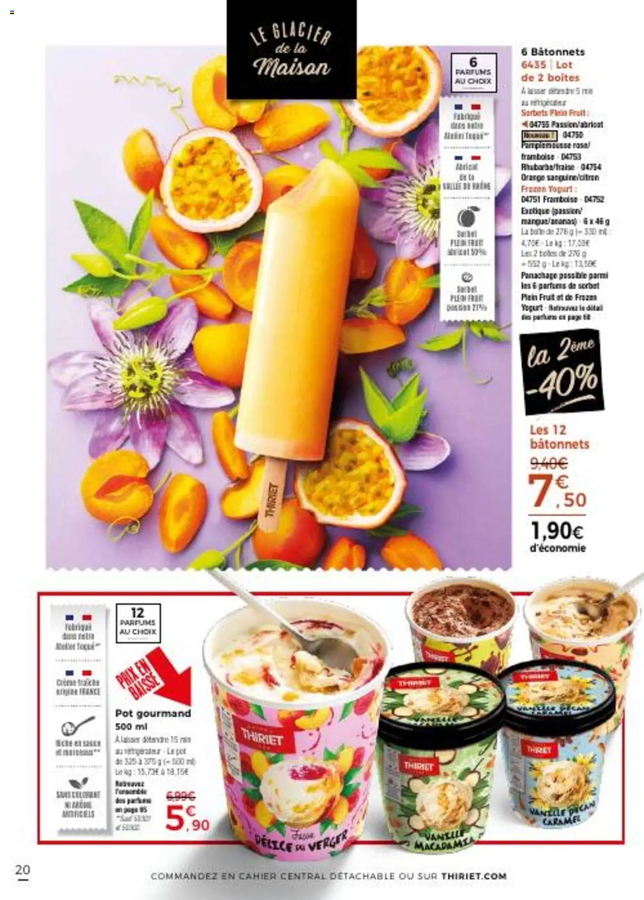  | Page: 20 | Produits: Abricot, Framboise, Orange, Pamplemousse