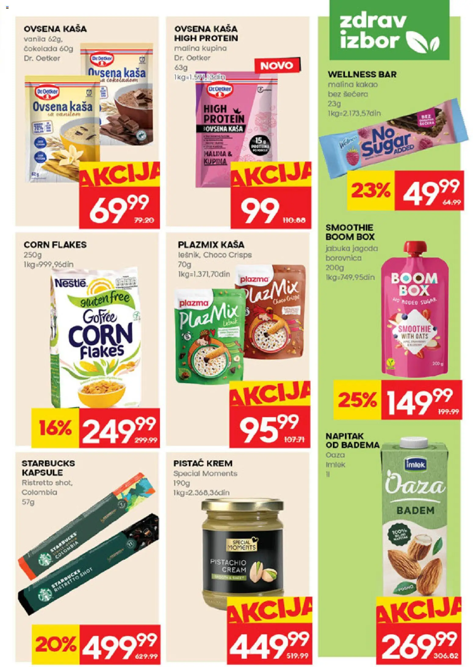 Roda katalog - važi od 12.03.2026 | Strana: 15 | Proizvode: Protein, Kapsule, Kupina, Dr. Oetker