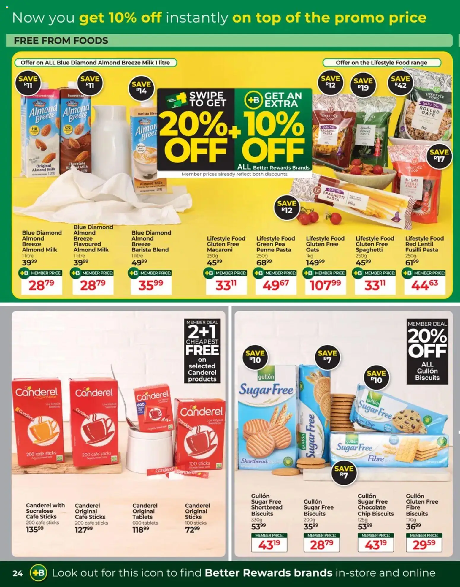 New Dis-Chem catalogue – valid from 13.01.2026 | Page: 24 | Products: Milk, Chocolate, Pasta, Pea