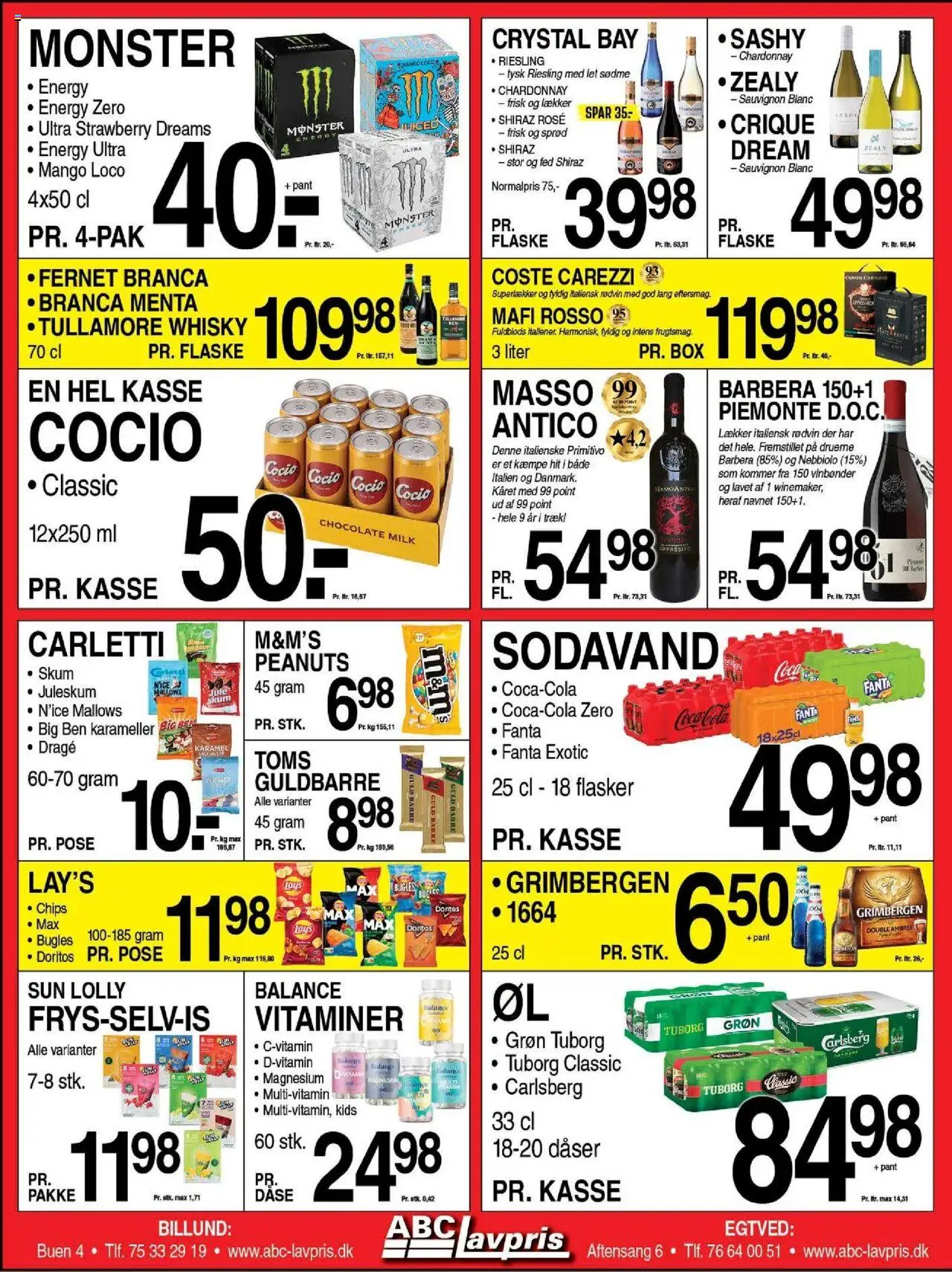 Abc Lavpris tilbudsavis – gyldig fra 15.10.2025 | Side: 6 | Produkter: Mango, Peanuts, Cola, Søm