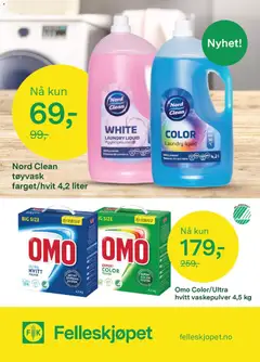 Forhåndsvisning av Felleskjøpet kundeavis gyldig fra 27.10.2025 | Side: 12 | Produkter: Vaskepulver, Сушильные машины
