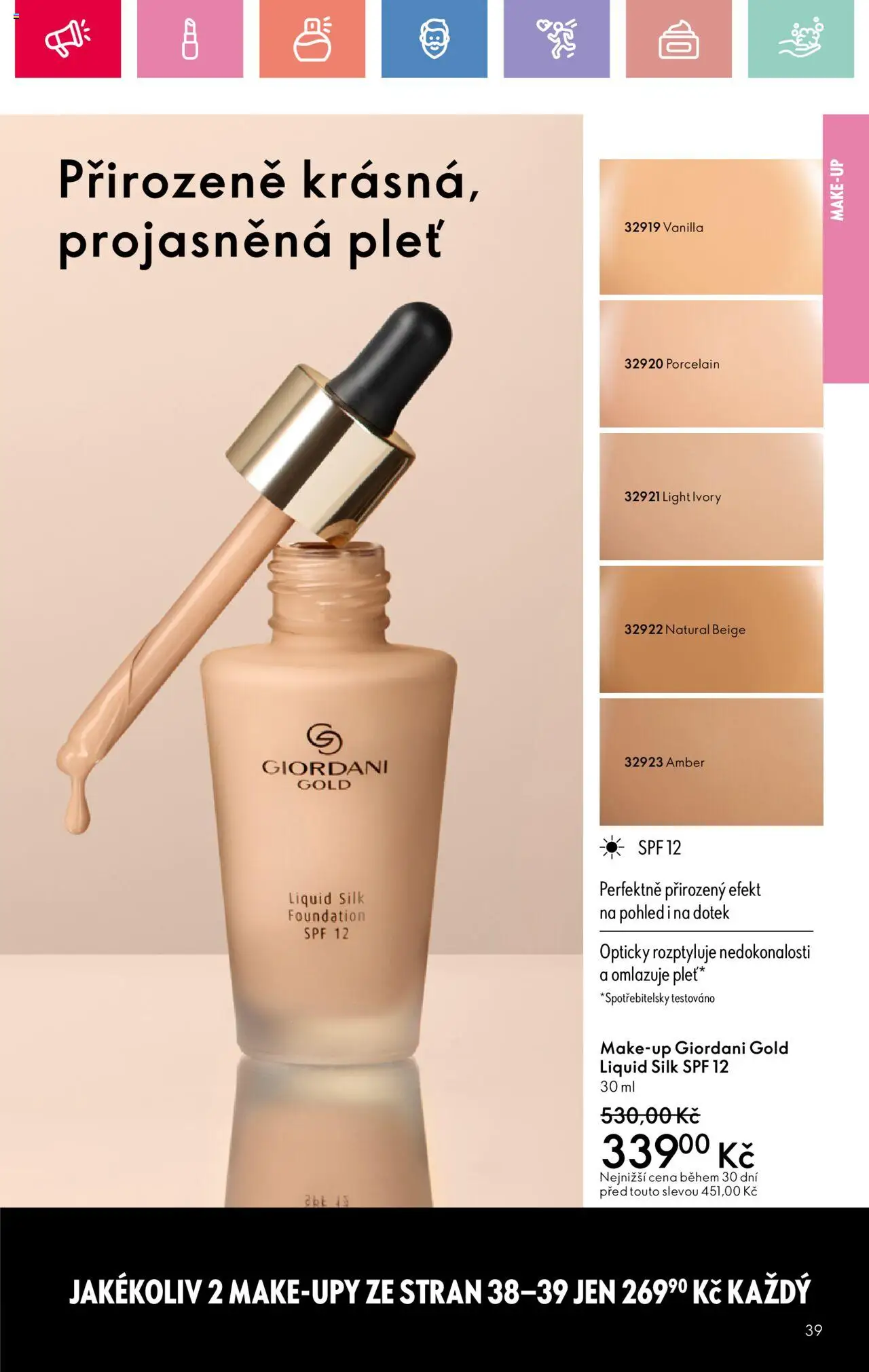 Oriflame katalog č.10/2025 od 06.07.2025 | Strana: 39 | Produkty: Makeup, Make-up