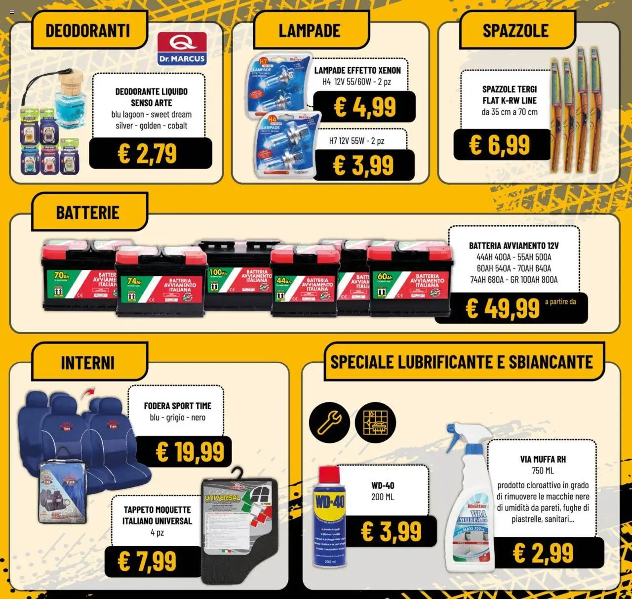 Volantino Oasi del 25.09.2025 | Pagina: 23 | Prodotti: Deodorante, Batteria, Tappeto, Batterie