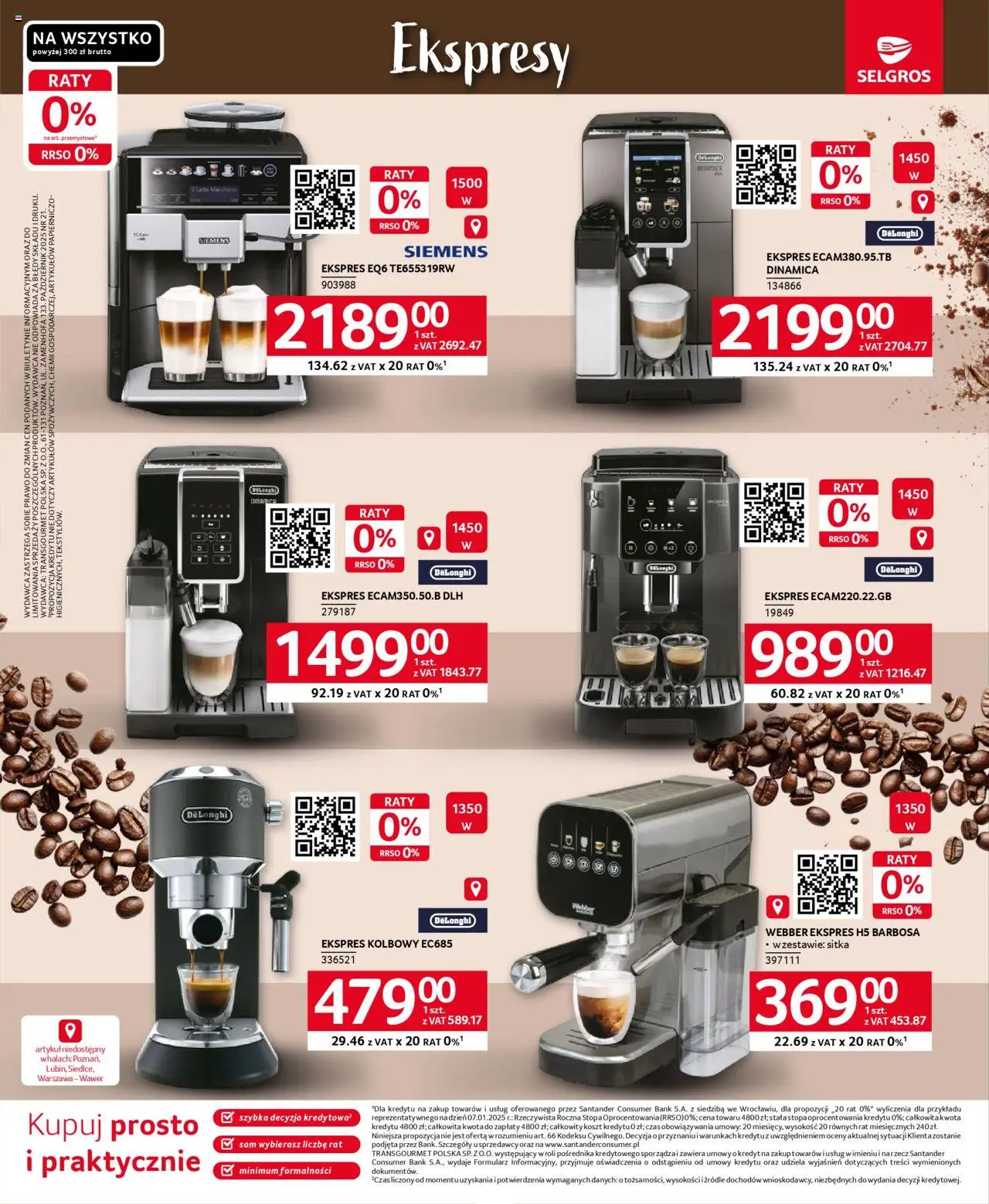 Selgros cash&carry Gazetka - Kawa i Herbata od 09.10.2025 | Strona: 33