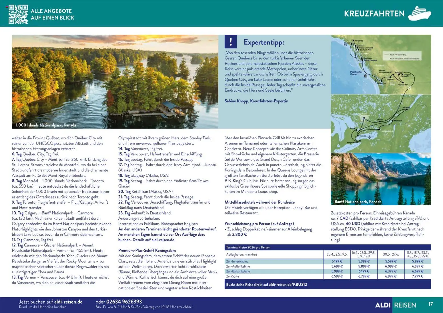 Aldi Reisen Traumreisen – gültig ab 01.11.2025 | Seite: 17 | Produkte: Grill, Uhr