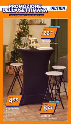 Anteprima del volantino Volantino Action valido a partire dal 24.12.2025