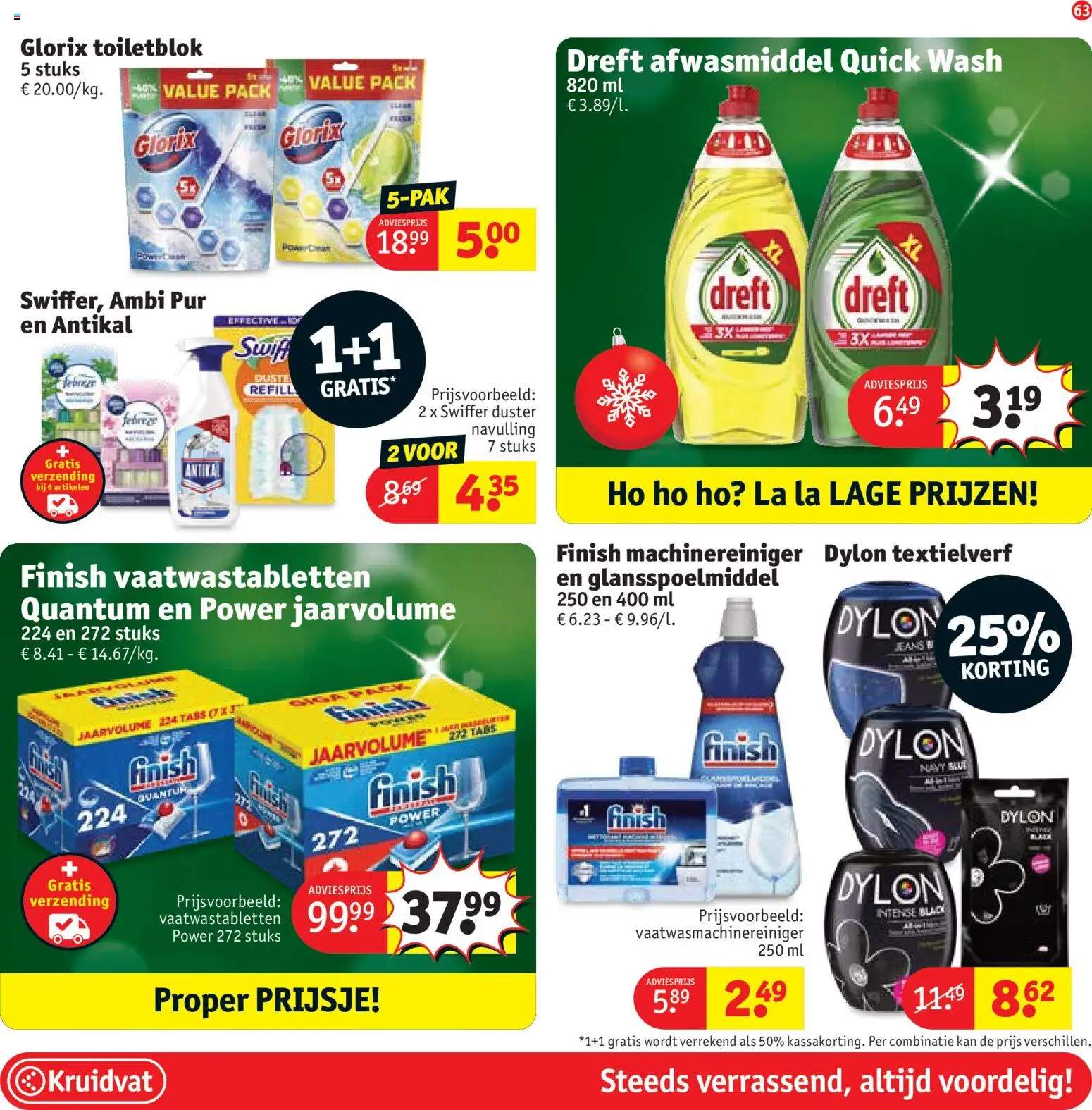 {H1} | Pagina: 67 | Producten: Afwasmiddel, La, Toilet, Kan