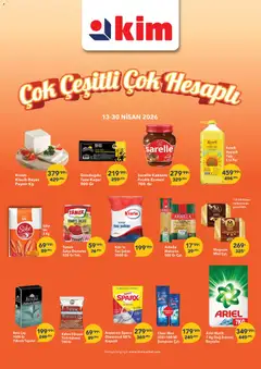 13.04.2026 tarihinden itibaren geçerli olan Kim Market kataloğu önizlemesi