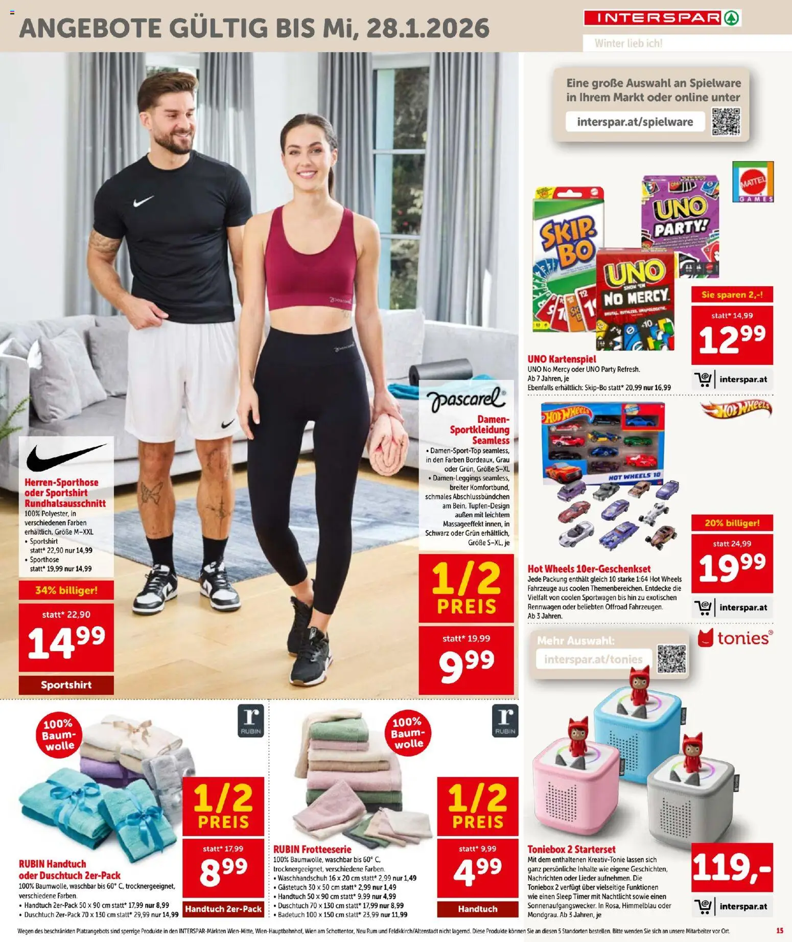 Interspar Flugblatt gültig ab 08.01.2026 | Seite: 15